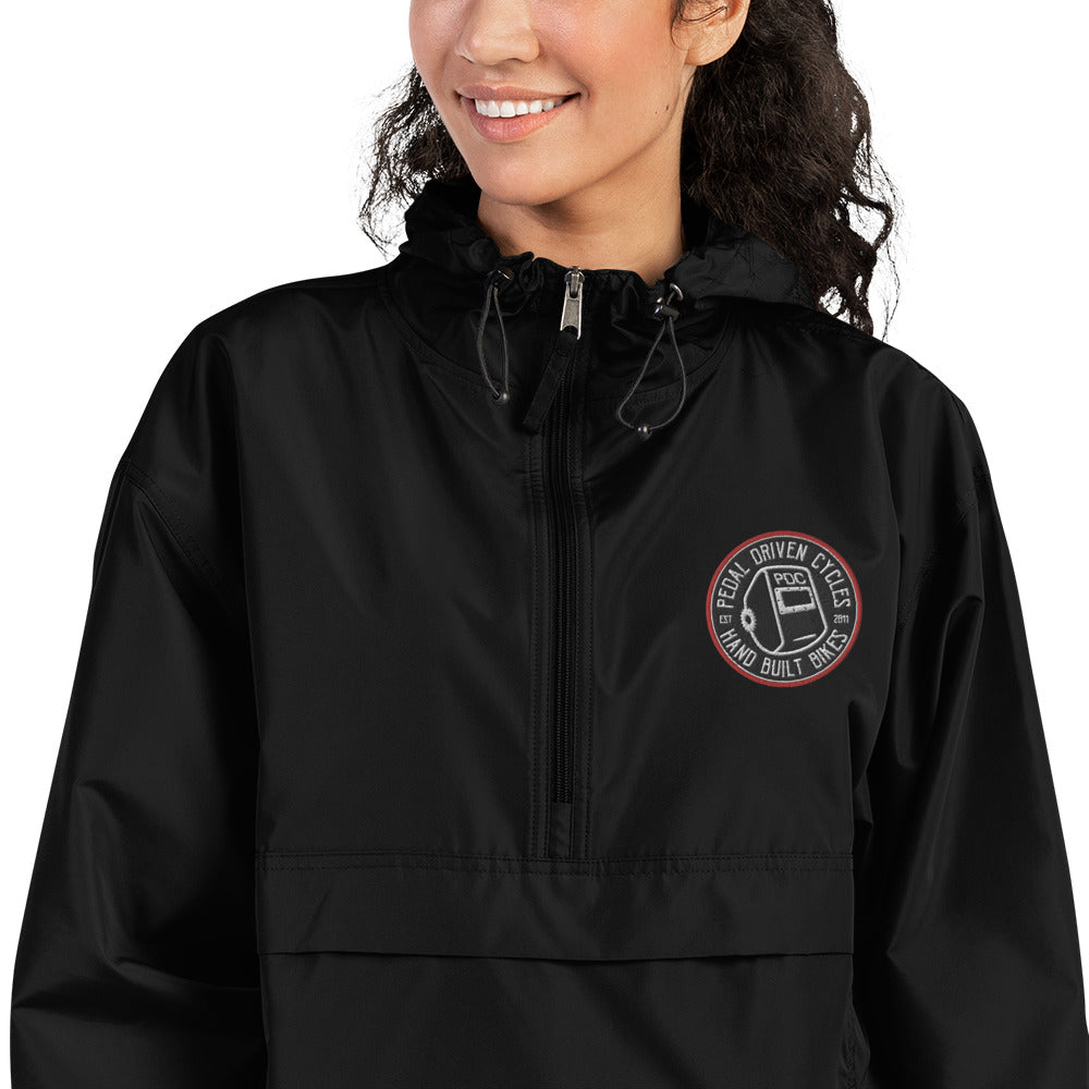 Champion hooded packable deals popover jacket