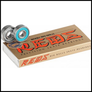Bones® BIG BALLS™ REDS® Skateboard Bearings 8 pack - Pedal Driven Cycles