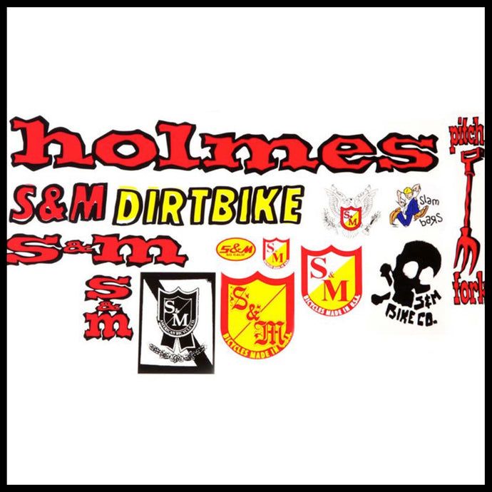 S&M 30 Years Sticker Pack - Pedal Driven Cycles