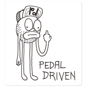 PDC Finger Bubble-free stickers - Pedal Driven Cycles